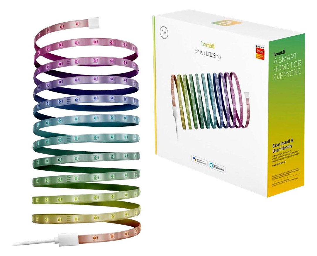 Hombli Leuchtstreifen - LED - 24 W - RGB-Licht