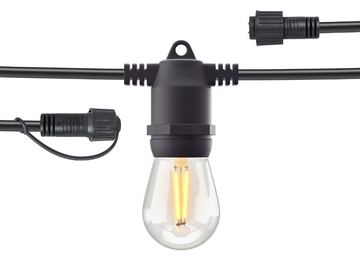 Hombli Smart - Lichterketten-Verlängerung - Glühbirne mit LED-Filament x 10 von LumaTech