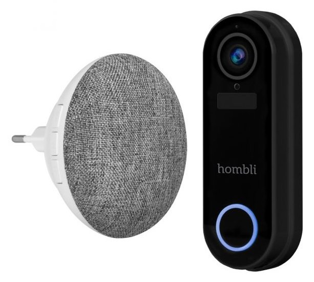 Hombli Smart Doorbell Pack - Schwarz - Weiß - Haus - Büro - IP65 - Kunststoff - IR - 2-Wege