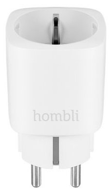 Hombli Smart-Steckdose EU - Kabellos - WLAN - Indoor - Weiß - Kunststoff - Status