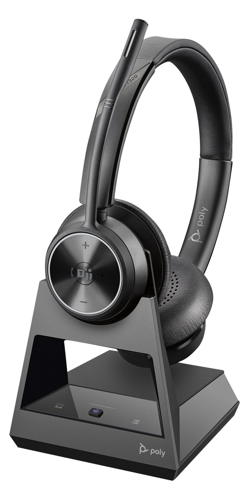 Poly Savi 7320 - 7300 Office Series - Headset-System On-Ear DECT kabellos