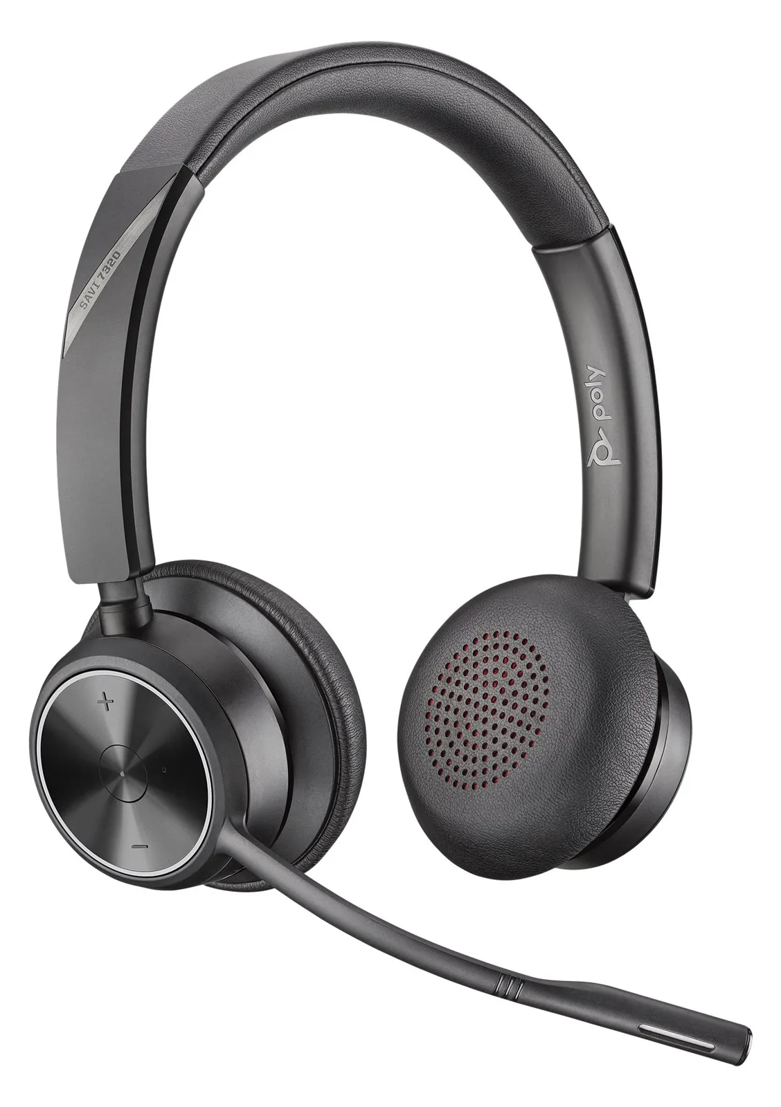 Poly Savi 7320 - 7300 Office Series - Headset-System On-Ear DECT kabellos, Ansicht 3