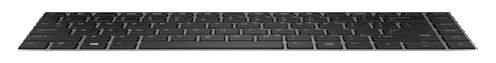 HP  Ersatztastatur Notebook - mit Zeigestock, ClickPad - TL: Deutsch, QWERTZ
