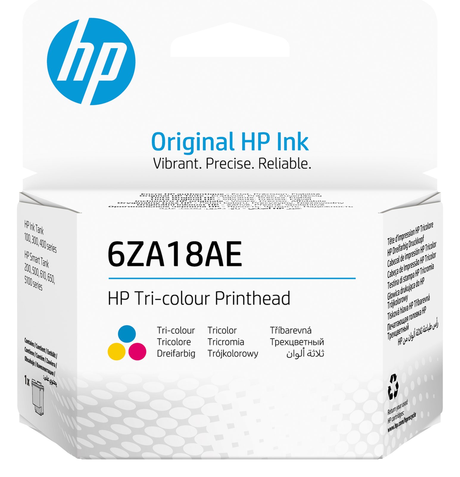 HP  Farbe (Cyan, Magenta, Gelb) - Druckkopf