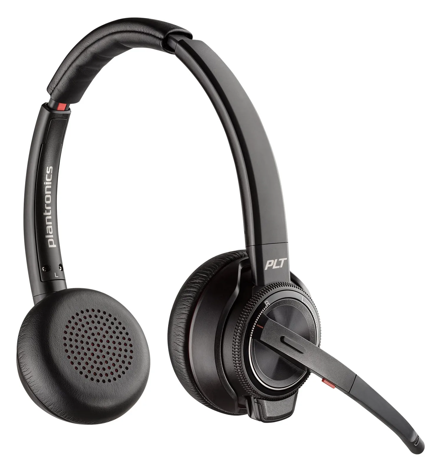 Poly Savi 8200 Series W8220 - Headset - On-Ear Ersatz DECT kabellos aktive Rauschunterdrückung mit Ladeschale, Ansicht 3