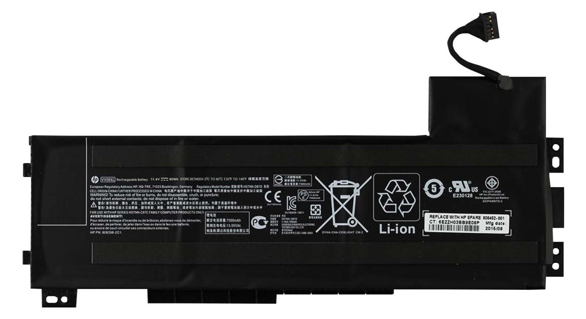 HP  Laptop-Batterie - Lithium-Ionen - 9 Zellen