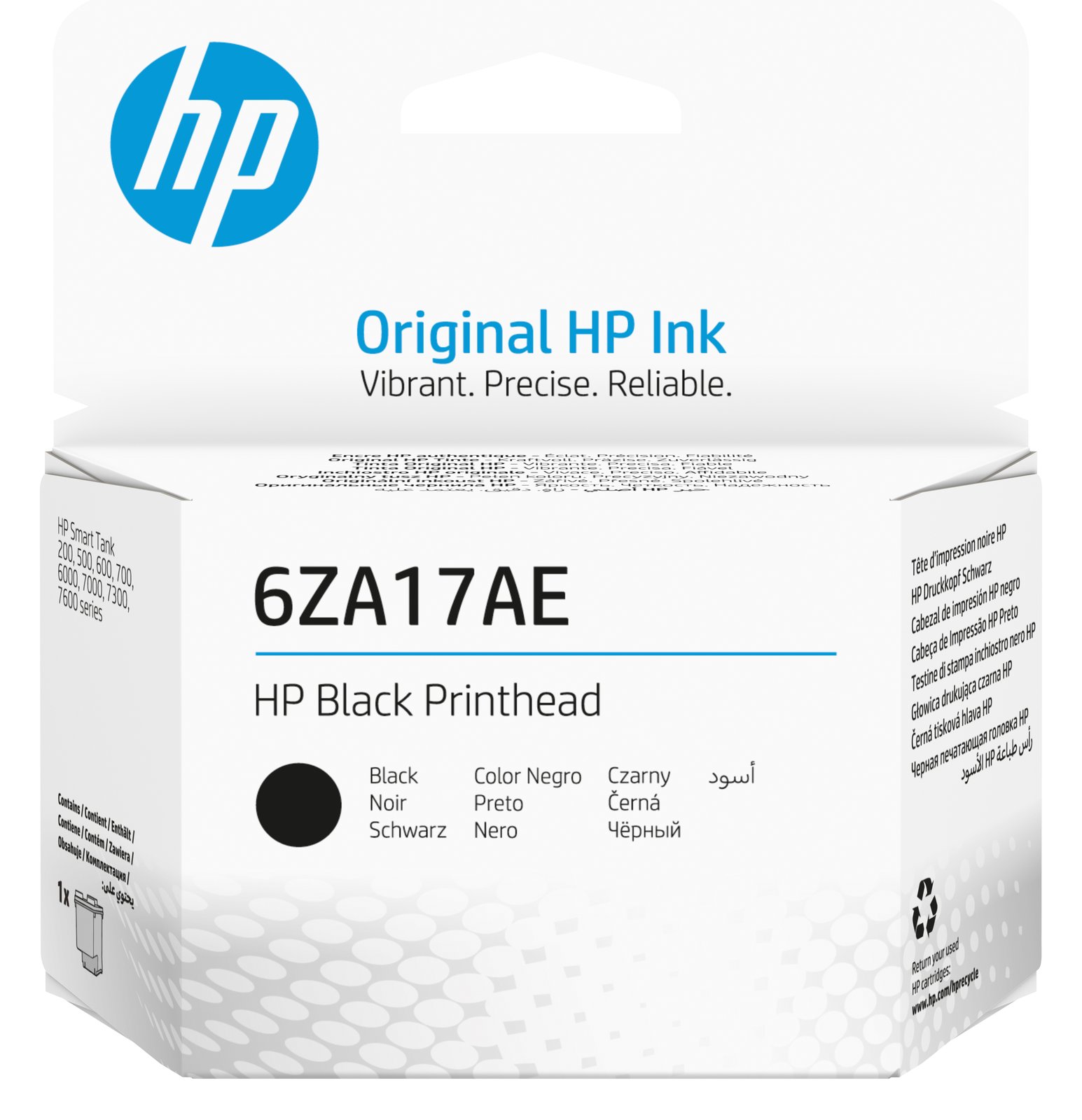 HP  Schwarz - Druckkopf - für Smart Tank 51X, 67X, 70XX, 72X, 73XX, 75X, 76XX, 790