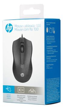 HP 100 - Maus - rechts- und linkshändig - optisch von LumaTech