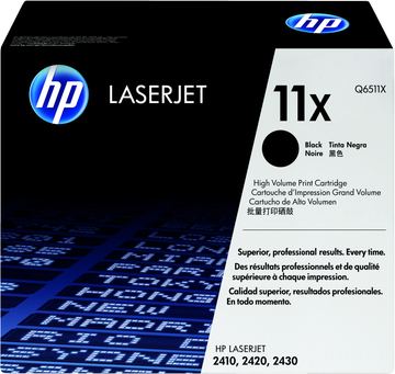 HP 11X - Hohe Ergiebigkeit - Schwarz - Original - LaserJet - Tonerpatrone (Q6511X) von LumaTech