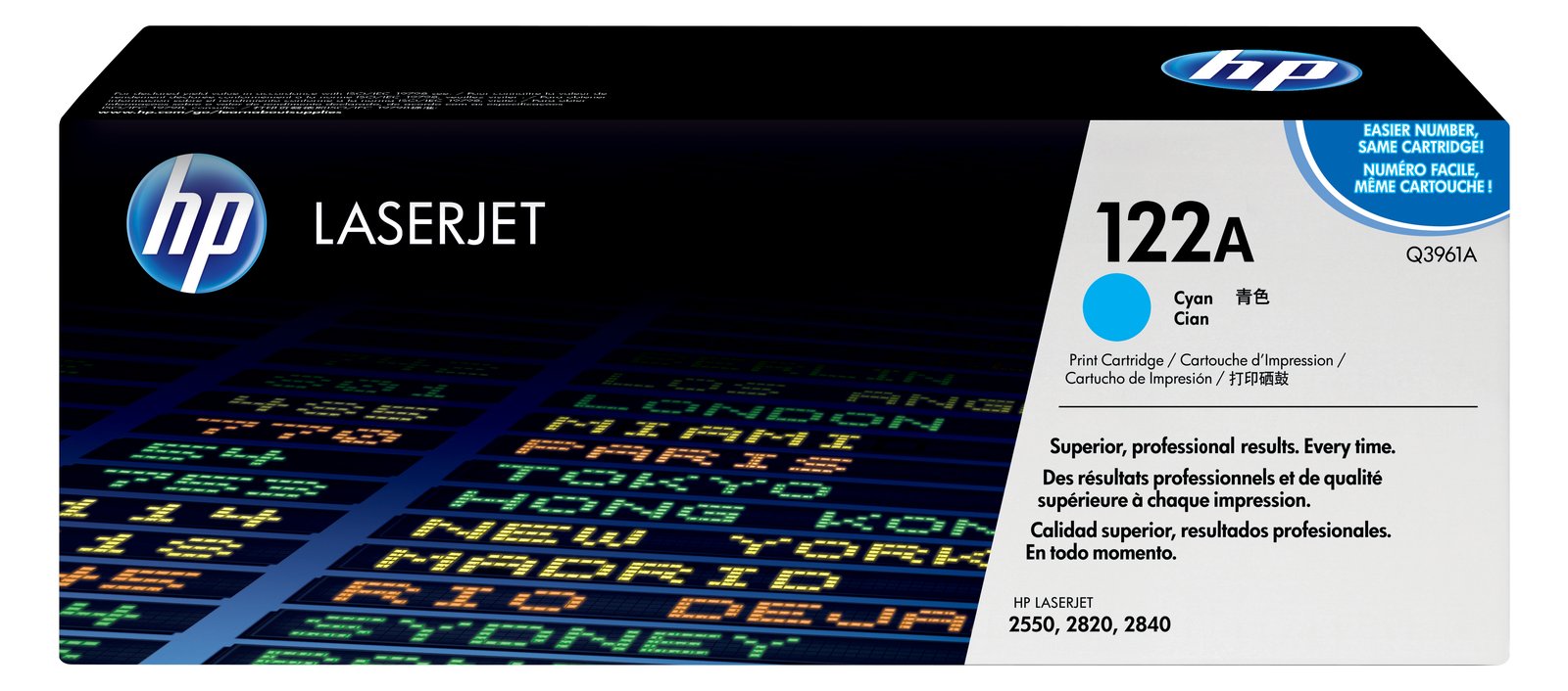 HP 122A - Cyan - Original - LaserJet - Tonerpatrone (Q3961A)
