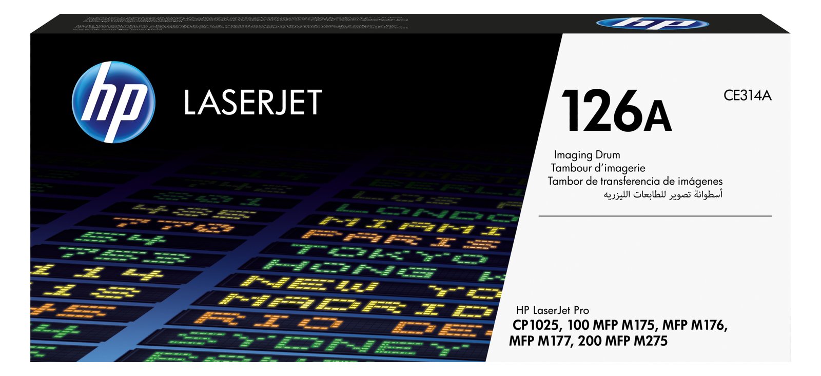 HP 126A - Schwarz, Farbe (Cyan, Magenta, Gelb)