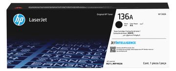 HP 136A Black Original LaserJet Toner Cartridge - 1150 Seiten - Schwarz - 1 Stück(e) von LumaTech