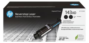 HP 143AD - 2er-Pack - Schwarz - Tonernachfüllung von LumaTech