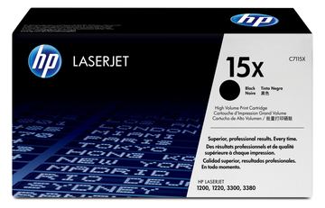 HP 15X - Hohe Ergiebigkeit - Schwarz - Original - LaserJet - Tonerpatrone (C7115X) von LumaTech