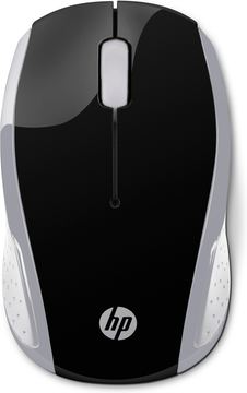 HP 200 - Maus - rechts- und linkshändig - optisch - kabellos - 2.4 GHz - kabelloser Empfänger (USB) von LumaTech