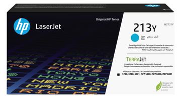 HP 213Y - Besonders hohe Ergiebigkeit - Cyan - original - LaserJet - Tonerpatrone (W2131Y) von LumaTech