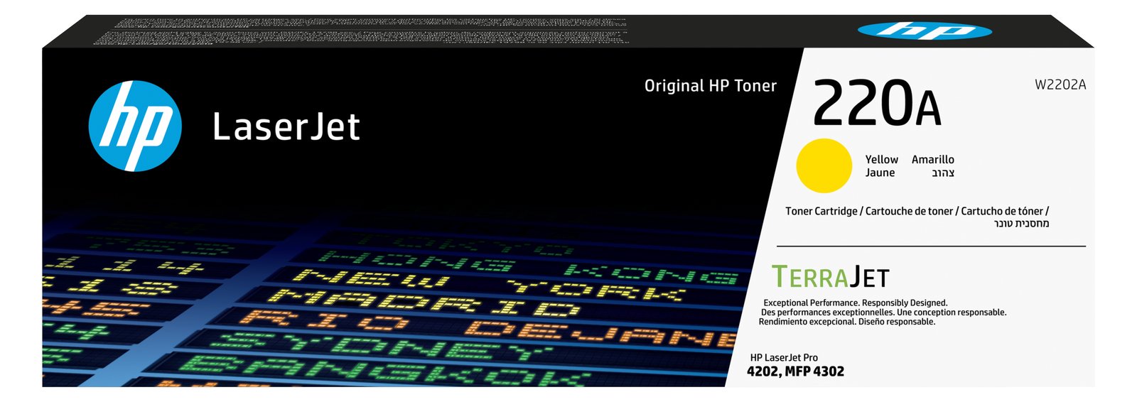 HP 220A - Gelb - original - LaserJet - Tonerpatrone (W2202A)