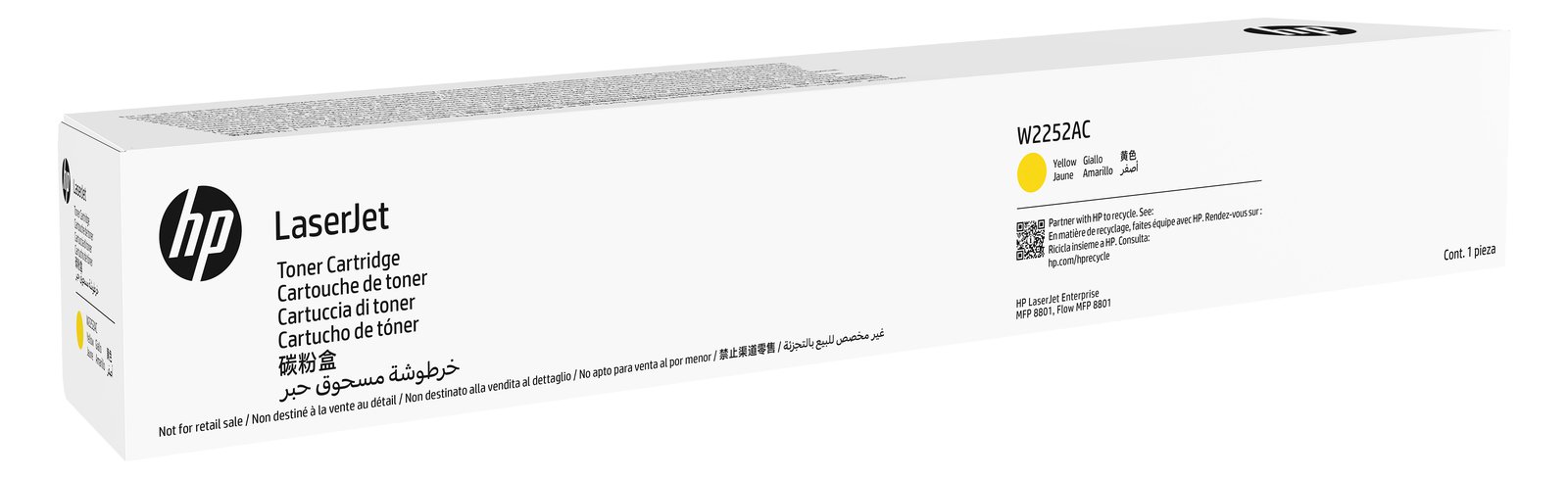 HP 225A - Gelb - original - LaserJet - Tonerpatrone (W2252AC)