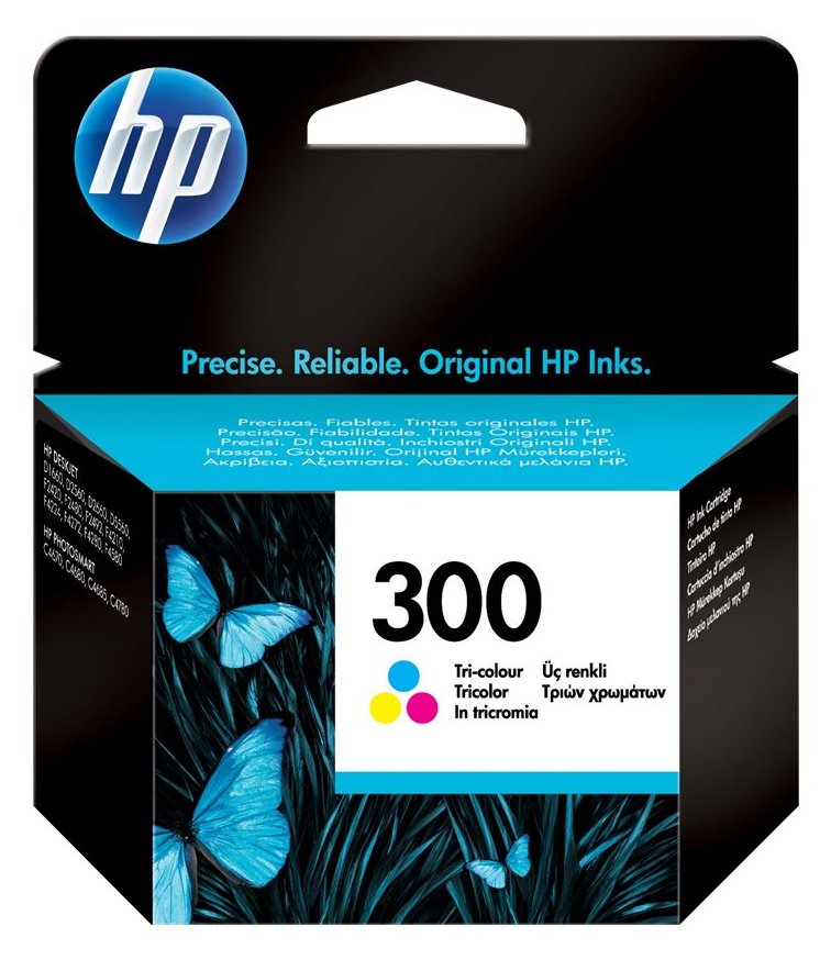 HP 300 - 4 ml - Farbe (Cyan, Magenta, Gelb) - original