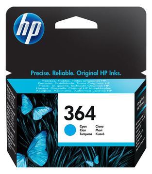HP 364 - Cyan - Original - Tintenpatrone - für Deskjet 35XX von LumaTech