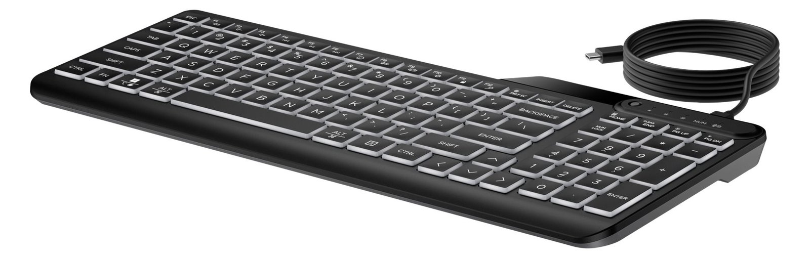 HP 400 - Tastatur - Multi-Device, kompakt, 2-Zonen-Layout, 12 programmierbare Tasten - TL: Deutsch, QWERTZ