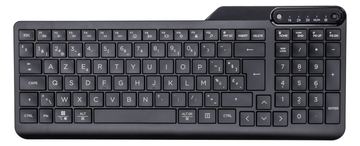 HP 460 Multi-Device Bluetooth Keyboard, Jet Black, Bluetooth - TL: Belgisch, AZERTY von LumaTech