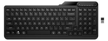 HP 475 - Tastatur - Dual-Mode, Multi-Device, kompakt, 2-Zonen-Layout, geringer Tastenhub - TL: Nordisch, QWERTY von LumaTech