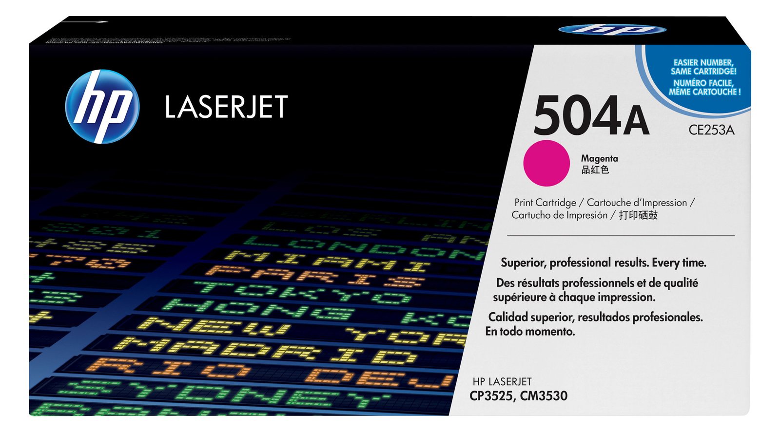 HP 504A - Magenta - Original - LaserJet - Tonerpatrone (CE253A)