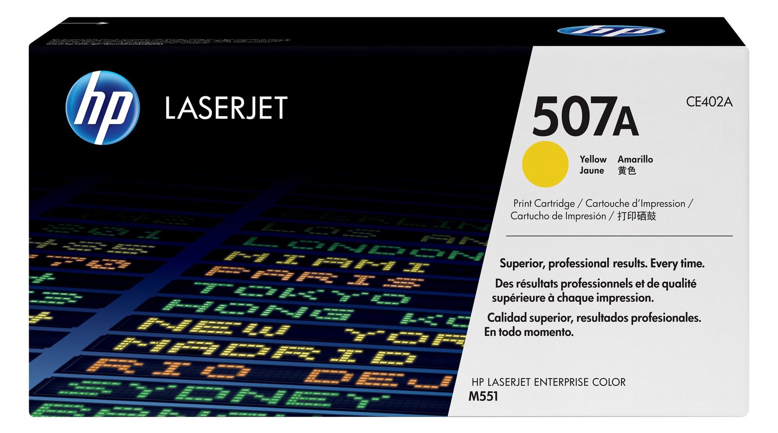 HP 507A - Gelb - original - LaserJet - Tonerpatrone (CE402A)