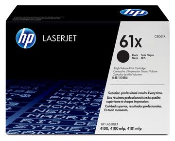 HP 61X - Hohe Ergiebigkeit - Schwarz - Original - LaserJet - Tonerpatrone (C8061X) von LumaTech