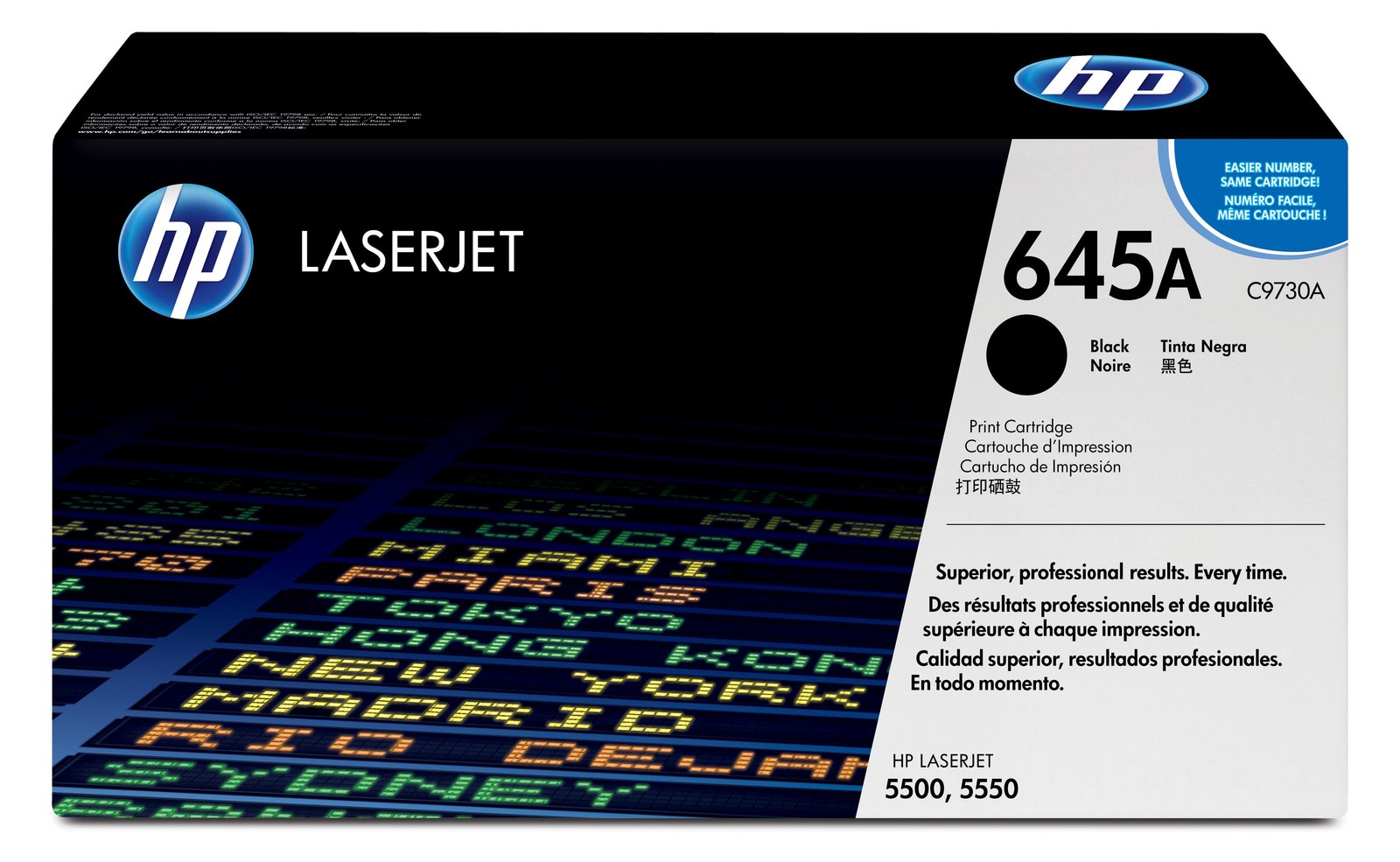 HP 645A - Schwarz - Original - LaserJet - Tonerpatrone (C9730A)