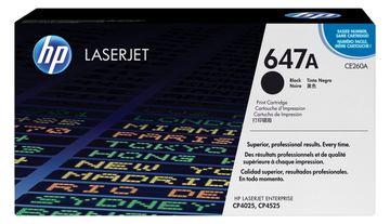 HP 647A - Schwarz - original - LaserJet - Tonerpatrone (CE260A) von LumaTech