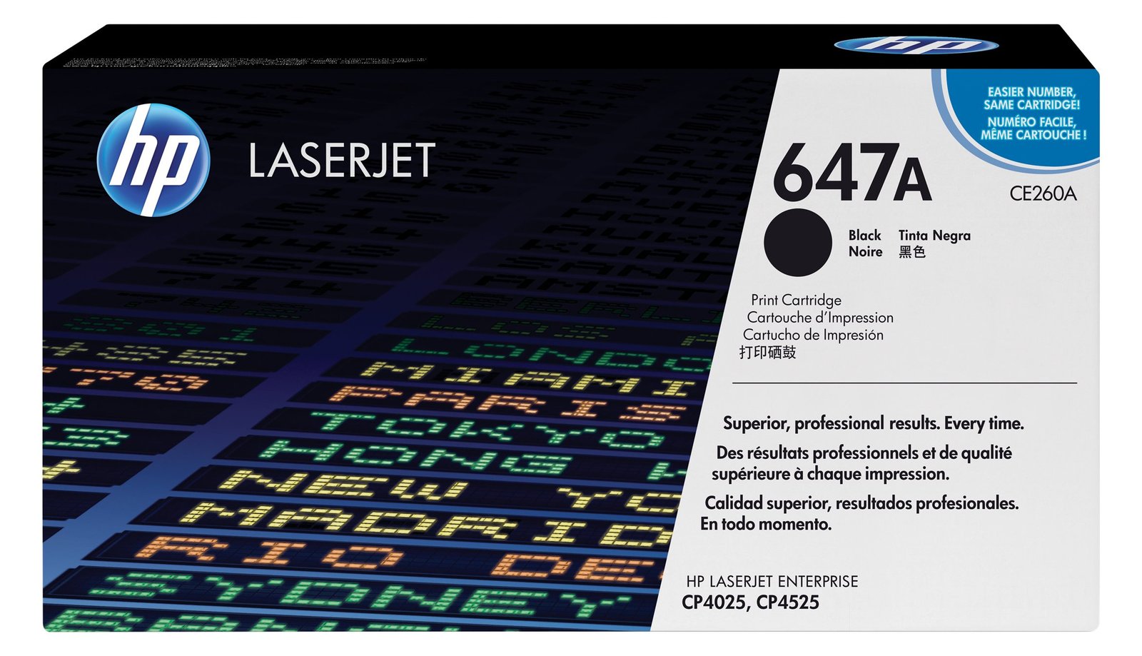 HP 647A - Schwarz - original - LaserJet - Tonerpatrone (CE260A)