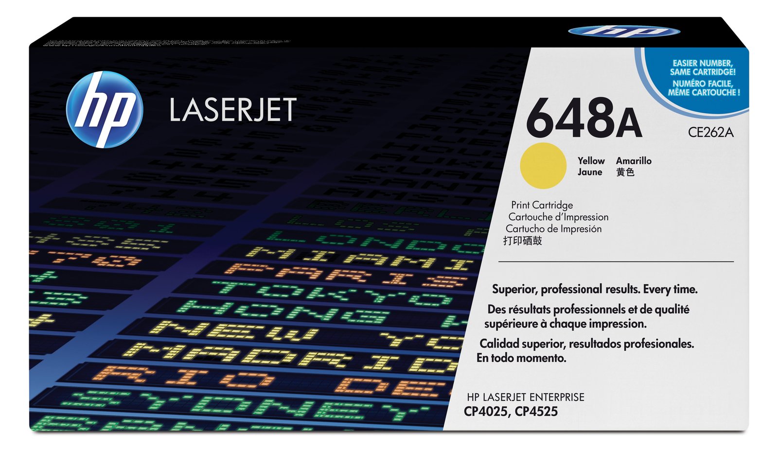 HP 648A - Gelb - Original - LaserJet - Tonerpatrone (CE262A)