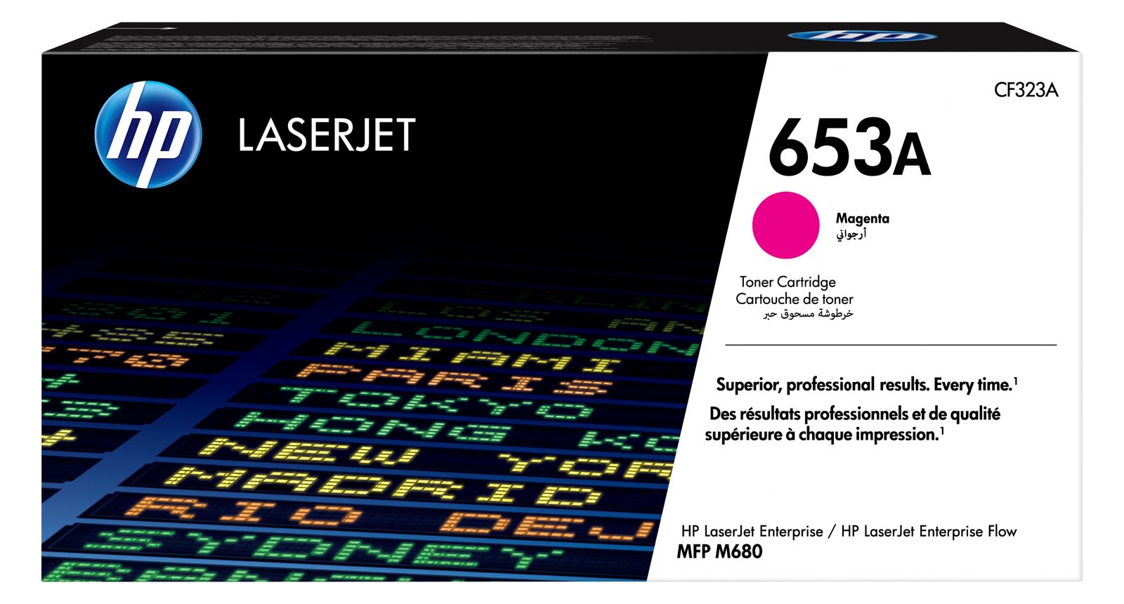 HP 653A - Magenta - Original - LaserJet - Tonerpatrone (CF323A)