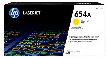 HP 654A - Gelb - Original - LaserJet - Tonerpatrone (CF332A) von LumaTech