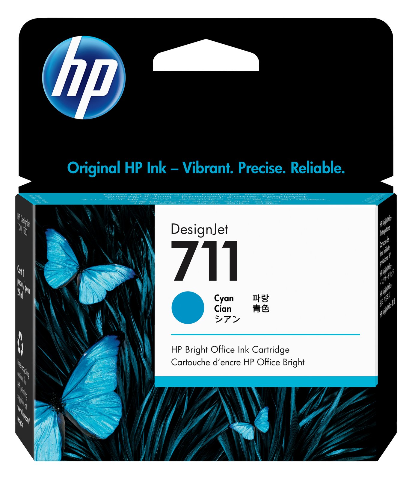 HP 711 - 29 ml - Cyan - Original - DesignJet