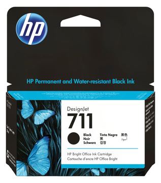 HP 711 - 38 ml - Schwarz - Original - DesignJet von LumaTech