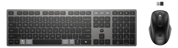 HP 725 - Tastatur-und-Maus-Set - multifunktional, wiederaufladbar, betrieben mit Superkondensator - TL: Nordisch, QWERTY von LumaTech