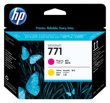 HP 771 - Gelb, Magenta - Druckkopf - für DesignJet Z6200 von LumaTech