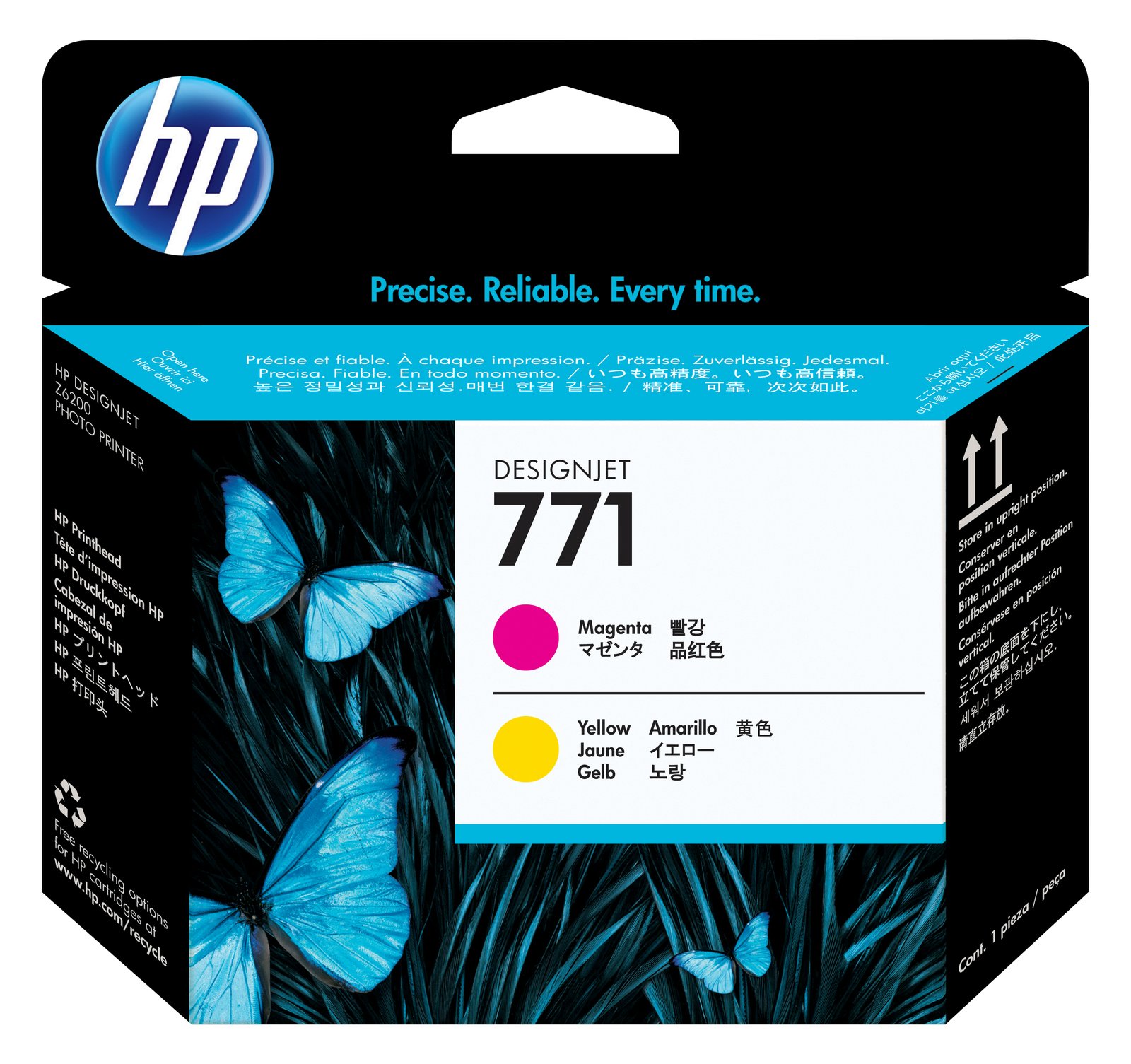 HP 771 - Gelb, Magenta - Druckkopf - für DesignJet Z6200