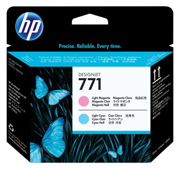 HP 771 - Hellmagentafarben, hell Cyan - Druckkopf von LumaTech