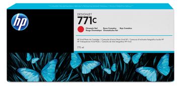 HP 771C - 775 ml - Chromatic Red - Original - Tintenpatrone von LumaTech