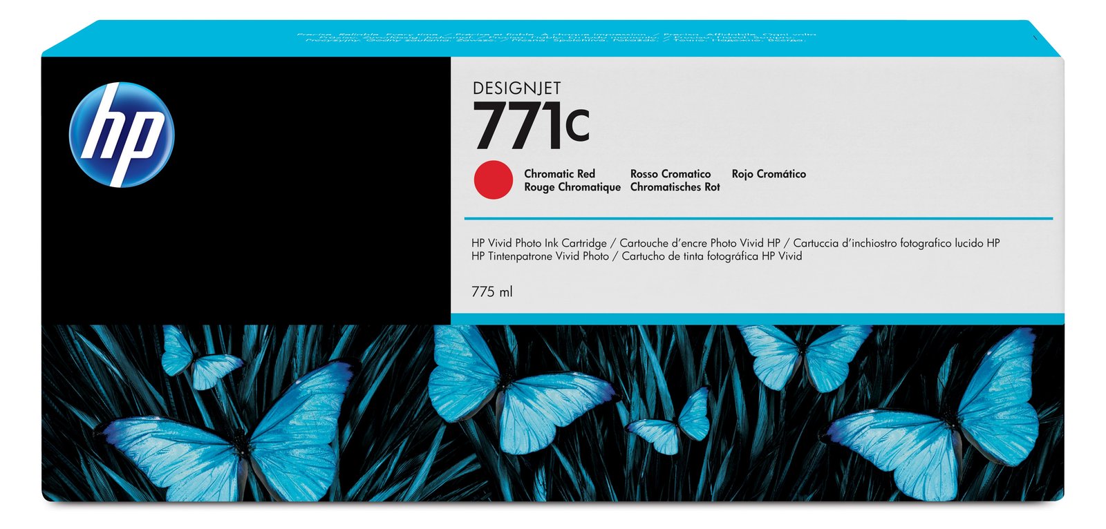 HP 771C - 775 ml - Chromatic Red - Original - Tintenpatrone
