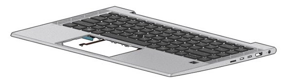 HP 840/EB 14 G7 - Tastatur HP - TL: Deutsch, QWERTZ