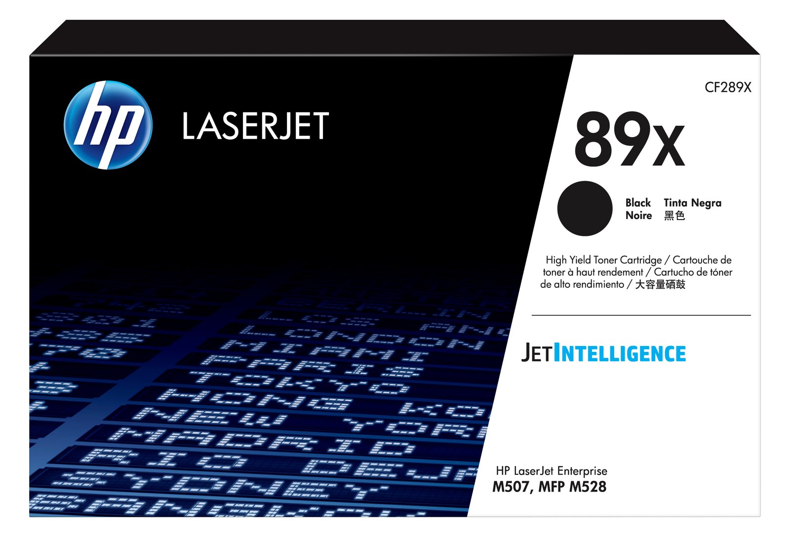HP 89X - Mit hoher Kapazität - Schwarz - Original - LaserJet - Tonerpatrone (CF289X)