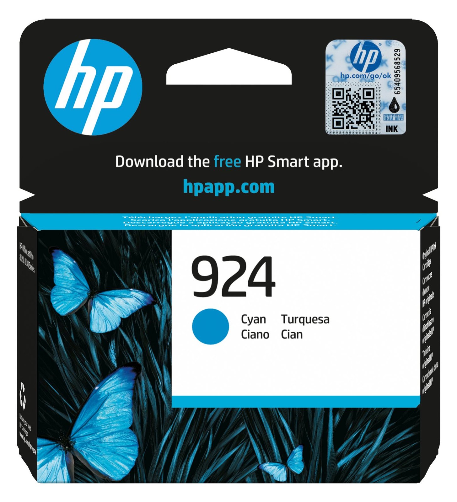 HP 924 - Cyan - original - Officejet - Tintenpatrone