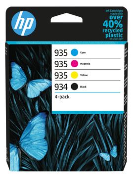 HP 934/935 - 4er-Pack - Schwarz, Gelb, Cyan, Magenta von LumaTech