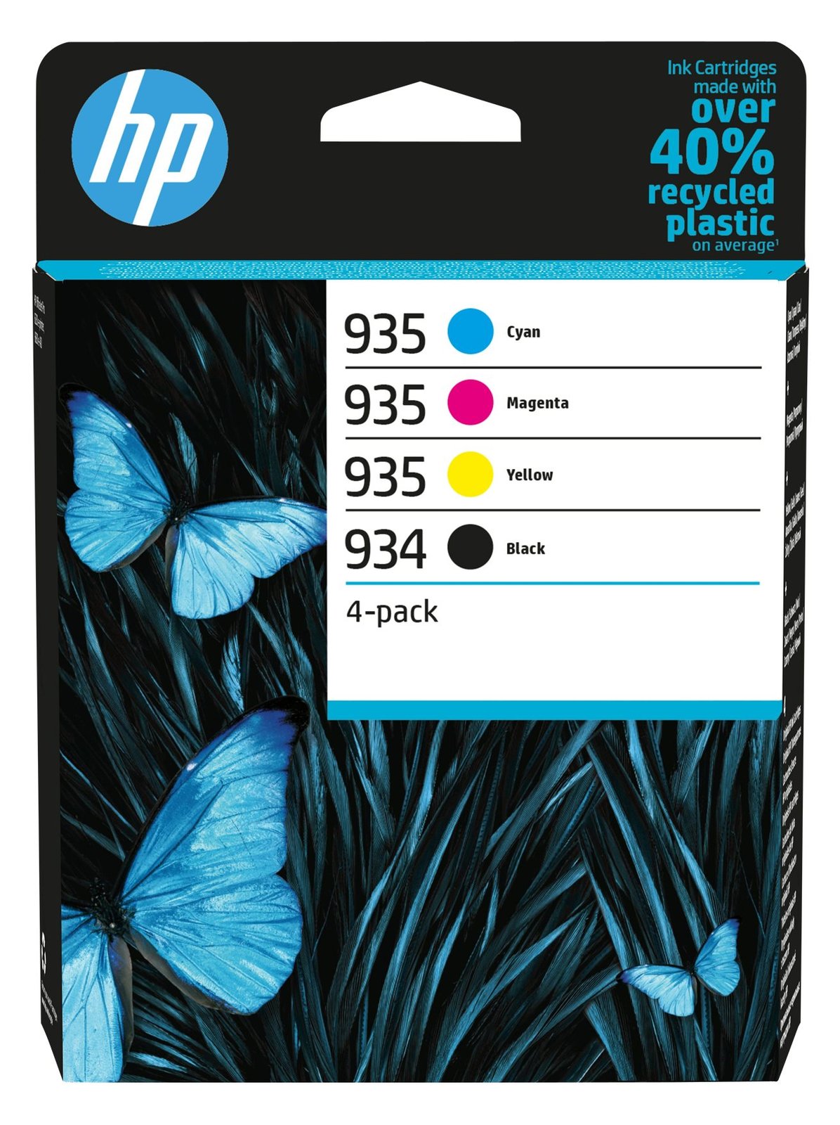 HP 934/935 - 4er-Pack - Schwarz, Gelb, Cyan, Magenta
