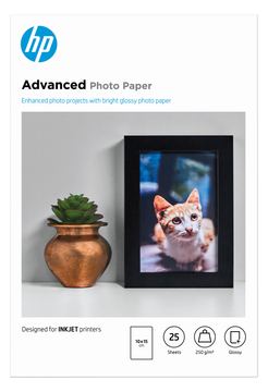 HP Advanced Glossy Photo Paper - Glänzend - 100 x 150 mm von LumaTech